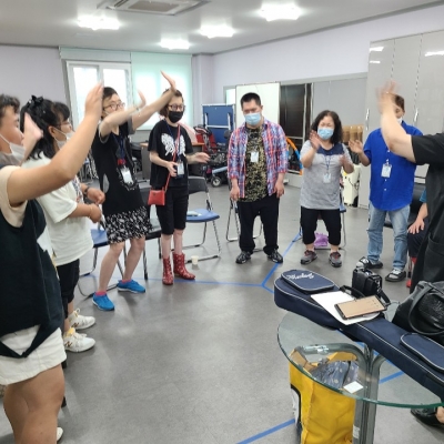 2020.07.23.(목) 음악치료 프로그램 장애인 '마음톡톡'