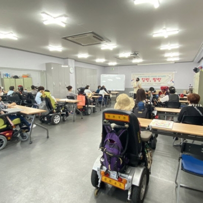 2021.06.25. 신체장애인 집단미술활동 '힐링, 필링' 4회기 진행!!