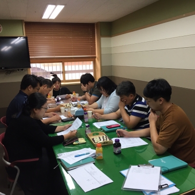 운영사업자 간담회에 참석하였습니다