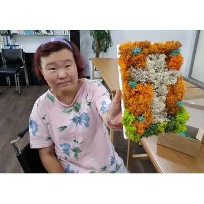 2018.07.18 에델바이스 7월 모임 -스칸디아모스 공예