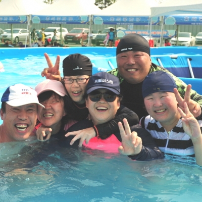 알레그로 7월 활동 - 부산항 해수온천 야외수영장 !!