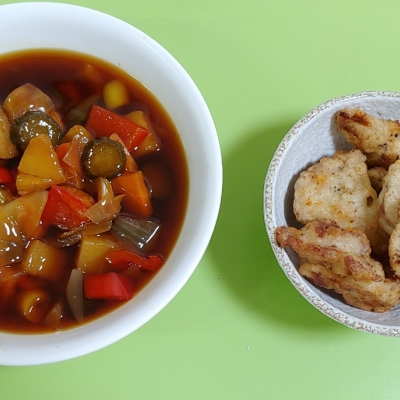 요리실습 - 탕수육 만들기