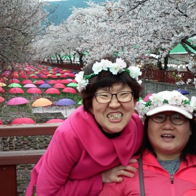 해피드림홈 김ㅇ아님 즐거운 벚꽃구경하고, 놀다왔습니다.